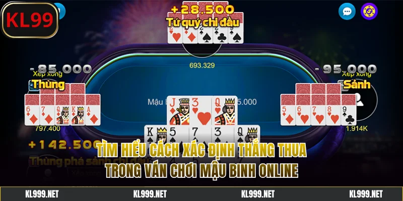 Tìm hiểu cách xác định thắng thua trong Mậu binh online